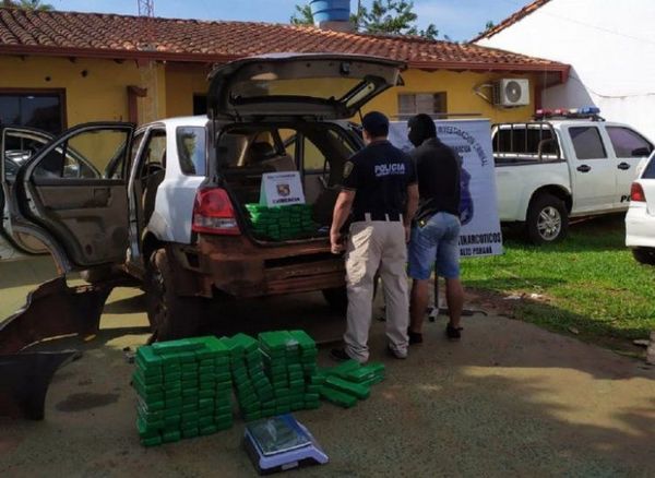 Detienen a un hombre con más de 94 kilos de marihuana en Ciudad del Este