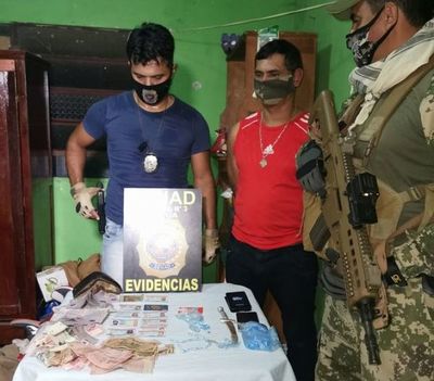 Senad allanó una casa en Encarnación dónde se vendía crack
