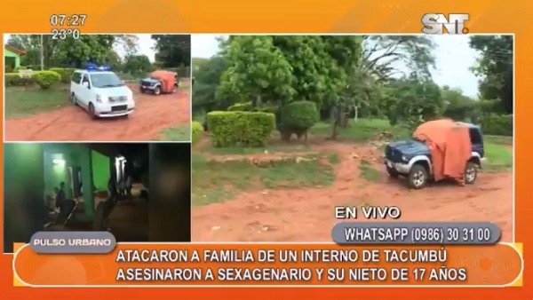 Desconocidos atacan a una familia y asesinan a dos personas
