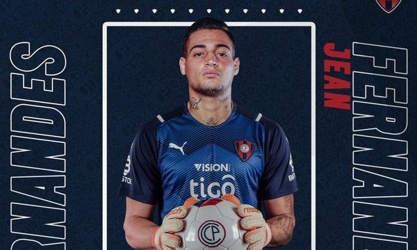 Cerro Porteño anuncia a su nuevo arquero: Jean Paulo Fernandes