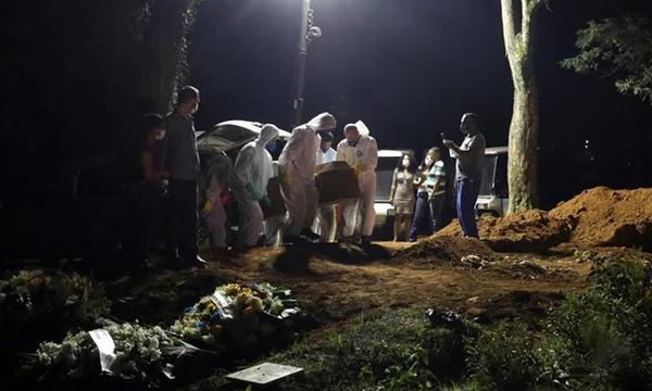 Covid-19 en Brasil: San Pablo colapsó y hay entierros hasta de noche – Prensa 5