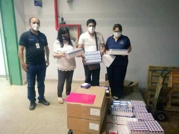 Hospital Integrado CDE recibió medicamentos para pacientes con COVID en UTI