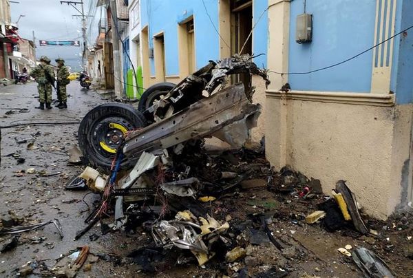 Sube a 43 el número de heridos por la explosión de un coche bomba en Colombia - Mundo - ABC Color