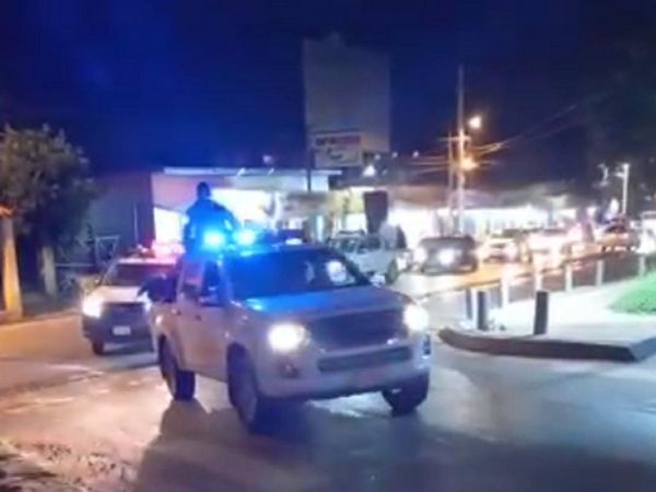 La Policía Nacional intervino una cancha de pikivóley en Luque