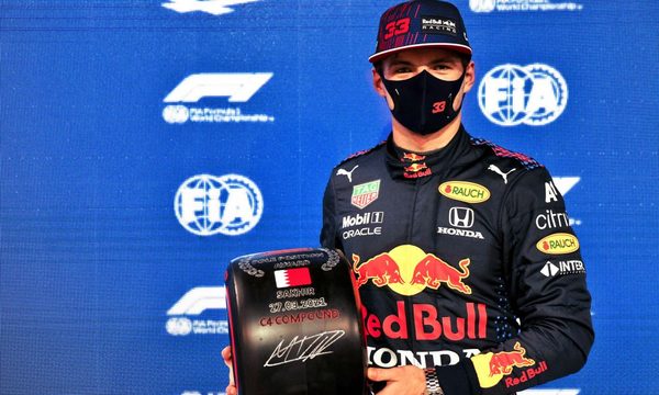 Verstappen alcanza la pole position para el Gran Premio de Bahréin