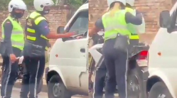 Intendente asunceno ordena un sumario «y a la calle» con dos agentes de tránsito coimeros