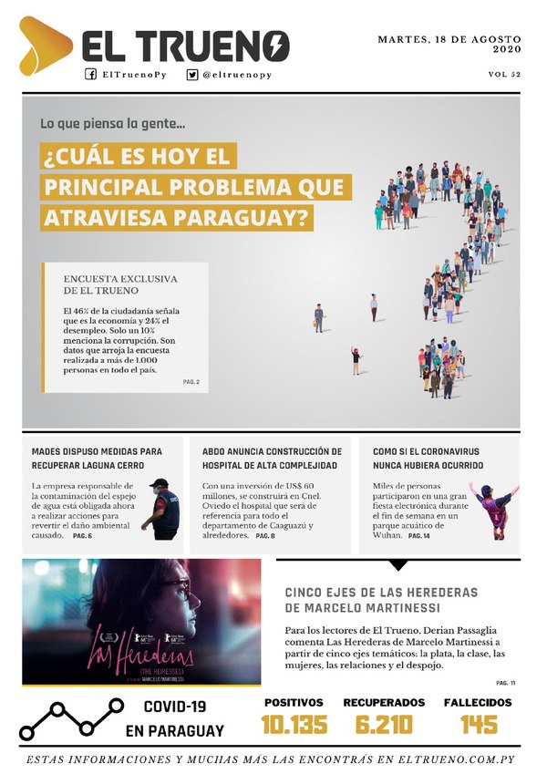 E-paper 18 de Agosto 2020 - El Trueno
