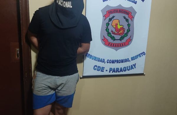 Detenido por resistirse a un control y amenazar a policías con una réplica de arma de fuego - ABC en el Este - ABC Color