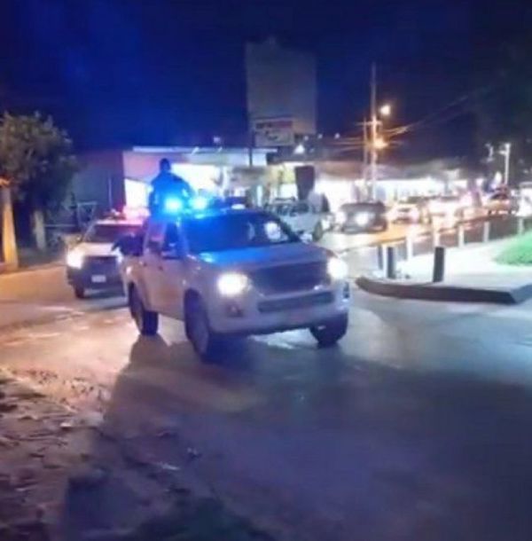 La Policía Nacional intervino una cancha de pikivóley en Luque