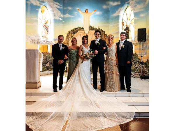 El matrimonio de María Alejandra y Nicolás Angulo