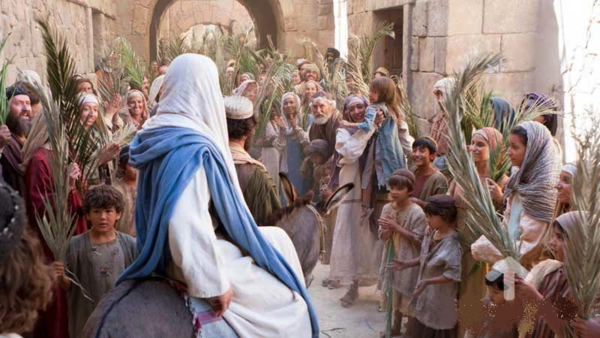 Jesús ingresa a Jerusalén como rey de la paz