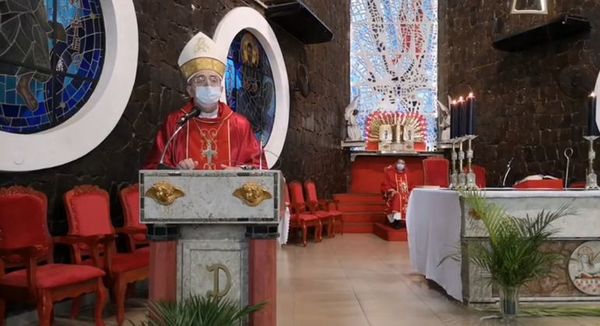 Misa de Domingo de Ramos, a puertas cerradas pero con transmisión online y por TV - ABC en el Este - ABC Color