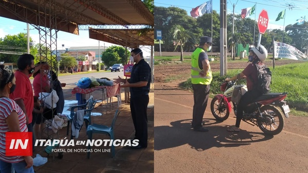 EXTREMARÁN CONTROLES SANITARIOS EN CAPITÁN MIRANDA POR SEMANA SANTA.