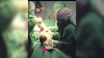 EXITOSO PRIMER PARTO DE PACIENTE POST COVID EN CNEL. BOGADO.