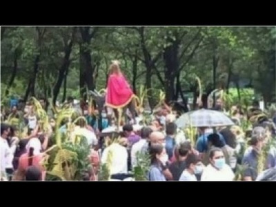 Multitudinaria misa en Capiatá: ''Si buscan a Dios, por qué les voy a negar'', dice sacerdote
