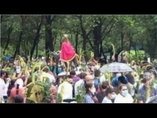 Multitudinaria misa en Capiatá: ''Si buscan a Dios, por qué les voy a negar'', dice sacerdote