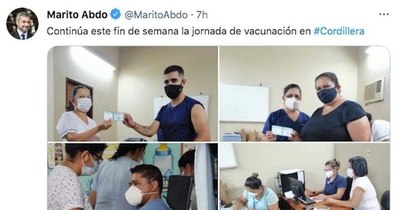 La Nación / Críticas a Abdo ante falta de inmunizantes