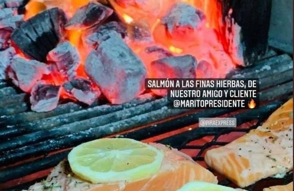 Diario HOY | Salmón a las hierbas, el menú de Mario Abdo mientras sigue en silencio