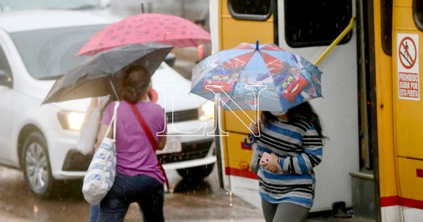 La Nación / Lunes fresco a cálido y lluvias dispersas