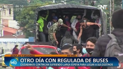 Regulada de Buses: El calvario diario de los pasajeros - SNT