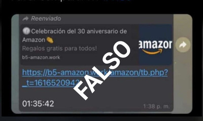 ¡Cuidado! Amazon no está enviando regalos por aniversario - Judiciales.net