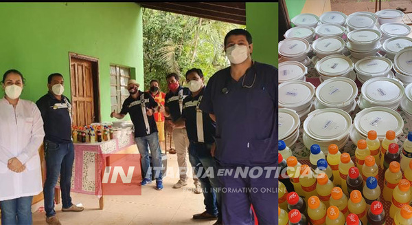 GRAN SOLIDARIDAD CON EL HOSPITAL DISTRITAL DE CORONEL BOGADO.