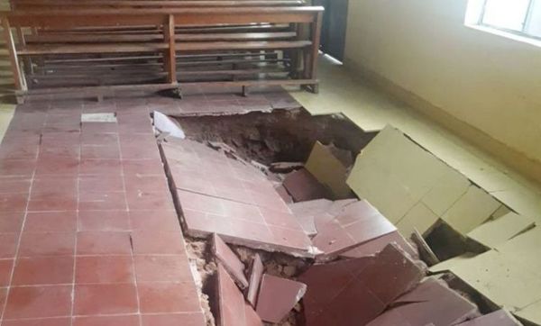 Nuevo hundimiento en Tacumbú: por el momento, descartan relación con túnel