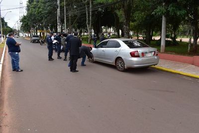 Delincuentes asaltaron a policía en Pedro Juan Caballero - Nacionales - ABC Color