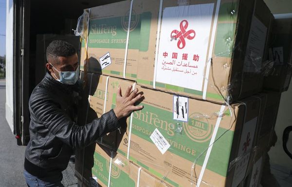 Palestinos reciben 100.000 dosis de vacuna anticovid china - Mundo - ABC Color
