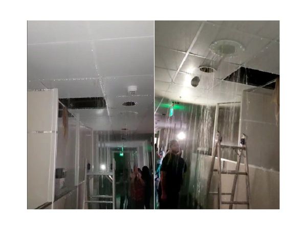 Oficinas judiciales de CDE quedan inundadas por pérdida en ductos