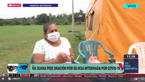 Diario HOY | Con lagrimas Ña Juana pide oración y solidaridad para su hija quien esta internada por Covid-19