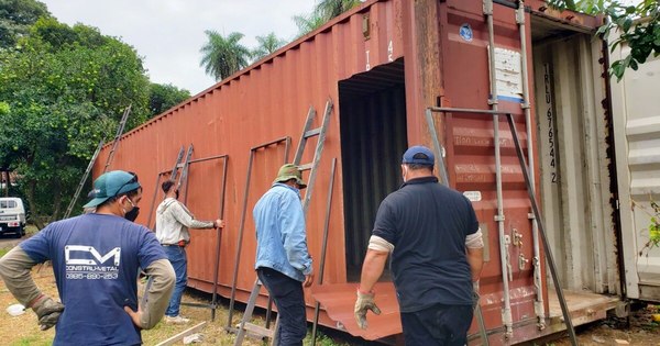 La Nación / Construyen albergue en Villa Elisa para parientes de internados por COVID-19
