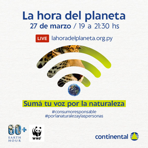 Banco Continental se suma a La Hora del Planeta 2021 | Ñanduti