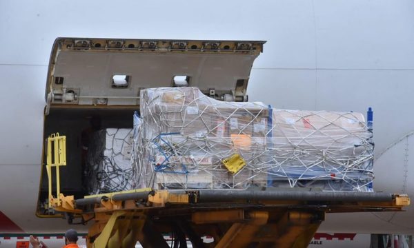 Llegaron las 100 mil vacunas donadas por India a las que le falta certificación