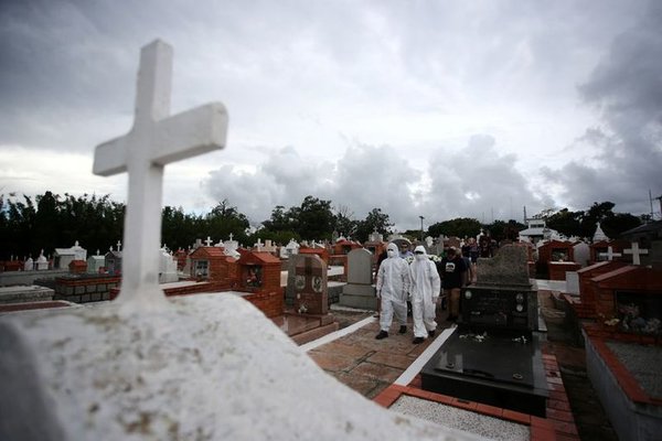 COVID19: Brasil reportó más de 1.600 muertos en 24 horas y el total de fallecidos asciende a 313.866