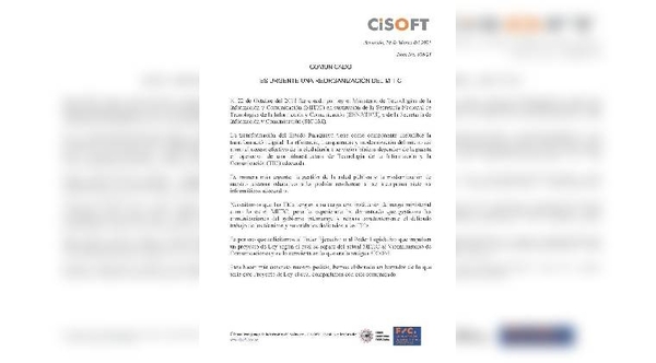 Diario HOY | Industrias del software piden "reorganización urgente" del MITIC para optimizar gestión