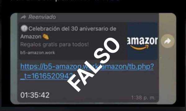 Fiscalía advierte sobre modalidad de ''Phishing'', de supuesta cuenta que regala por aniversario