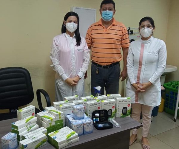 Hospital de Franco recibe donativos