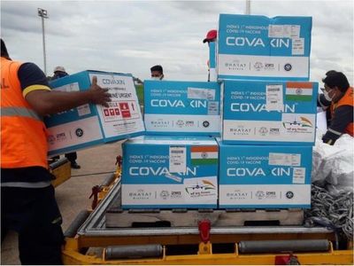 Brasil negó certificación a vacuna india que llegó a nuestro país