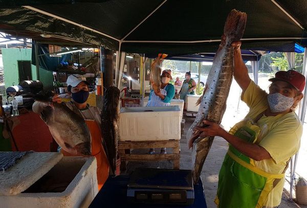 Pescaderías de Remanso atienden continuado, aguardan a comensales y pedidos por delivery - Nacionales - ABC Color