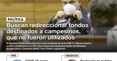 La Nación / LN PM: Las noticias más relevantes de la siesta del 30 de marzo