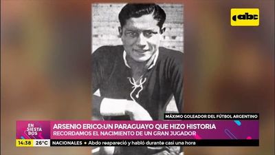 Arsenio Erico: el paraguayo que hizo historia - Ensiestados - ABC Color