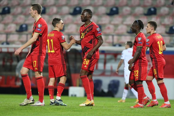Bélgica se pegó un festín ante Bielorrusia camino a Catar 2022
