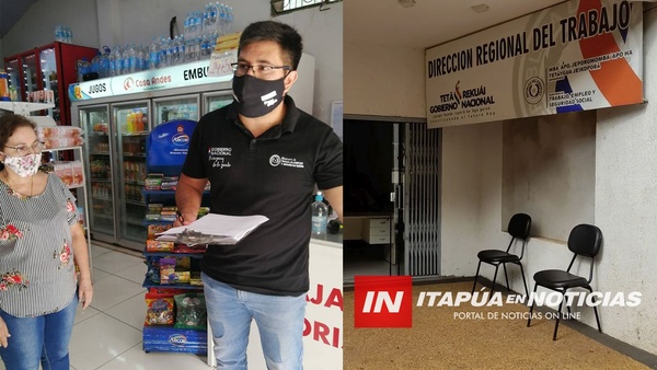 DESDE EL MINISTERIO DE TRABAJO SIGUEN VERIFICANDO CUMPLIMIENTO DE PROTOCOLO SANITARIO.
