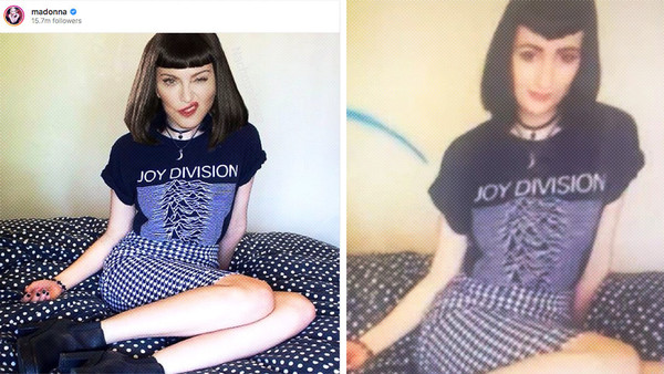 Una tiktoker acusa a Madonna de “robarle su cuerpo” para foto promocional publicada en Instagram