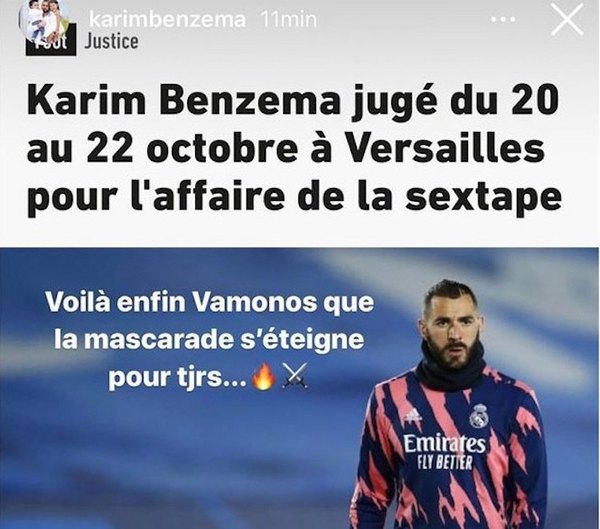 Crónica / Benzema irá a juicio por “tentativa de chantaje”