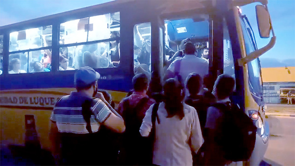 Sigue la regulada del transporte público en #paraguay