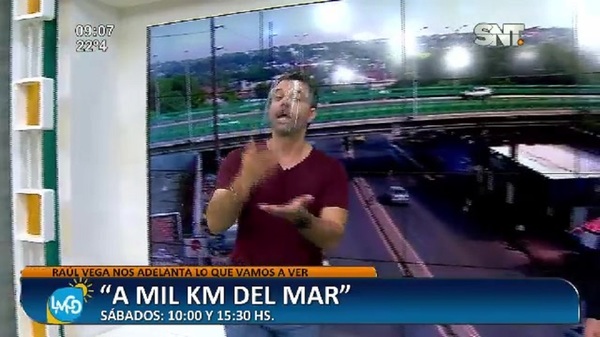 Recibimos a Raúl Vega de A Mil km del Mar en el set de LMCD - SNT
