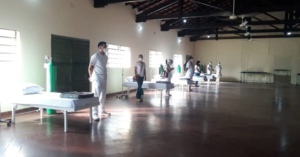 La Nación / Habilitan pabellón respiratorio en predio militar de Mariano Roque Alonso
