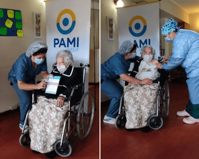 ABUELA ITAPUENSE DE 113 AÑOS, VENCIÓ AL COVID Y YA FUE VACUNADA